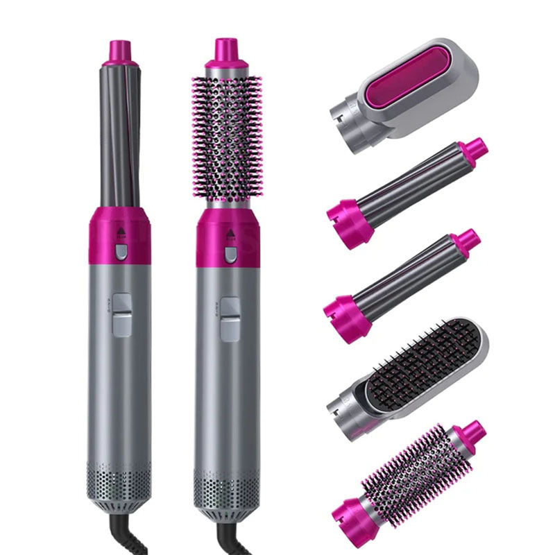 5 in 1 Ultimate Hair Styler – Curl, Straighten, Wave, Flip & Smooth with One Tool! 💁♀️ Perfect for Pakistani Hair 🇵🇰 | Salon-Quality Results at Home 🏠"