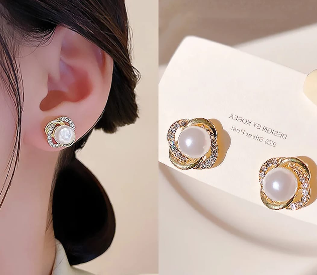 Silver & Golden Earrings