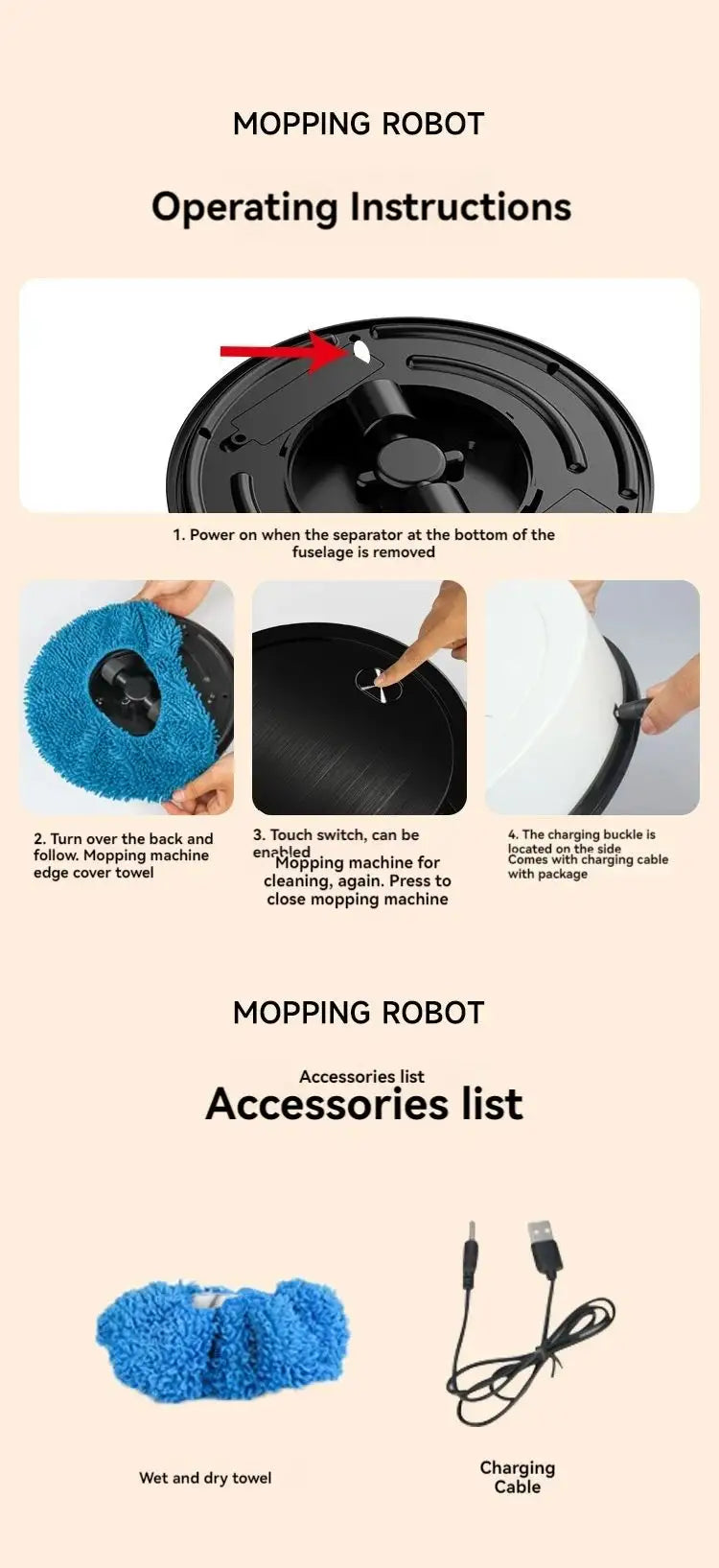 Mute Cleaning Robot – Ultra-Quiet Smart Vacuum & Mop Combo | 2-in-1 | APP Control |