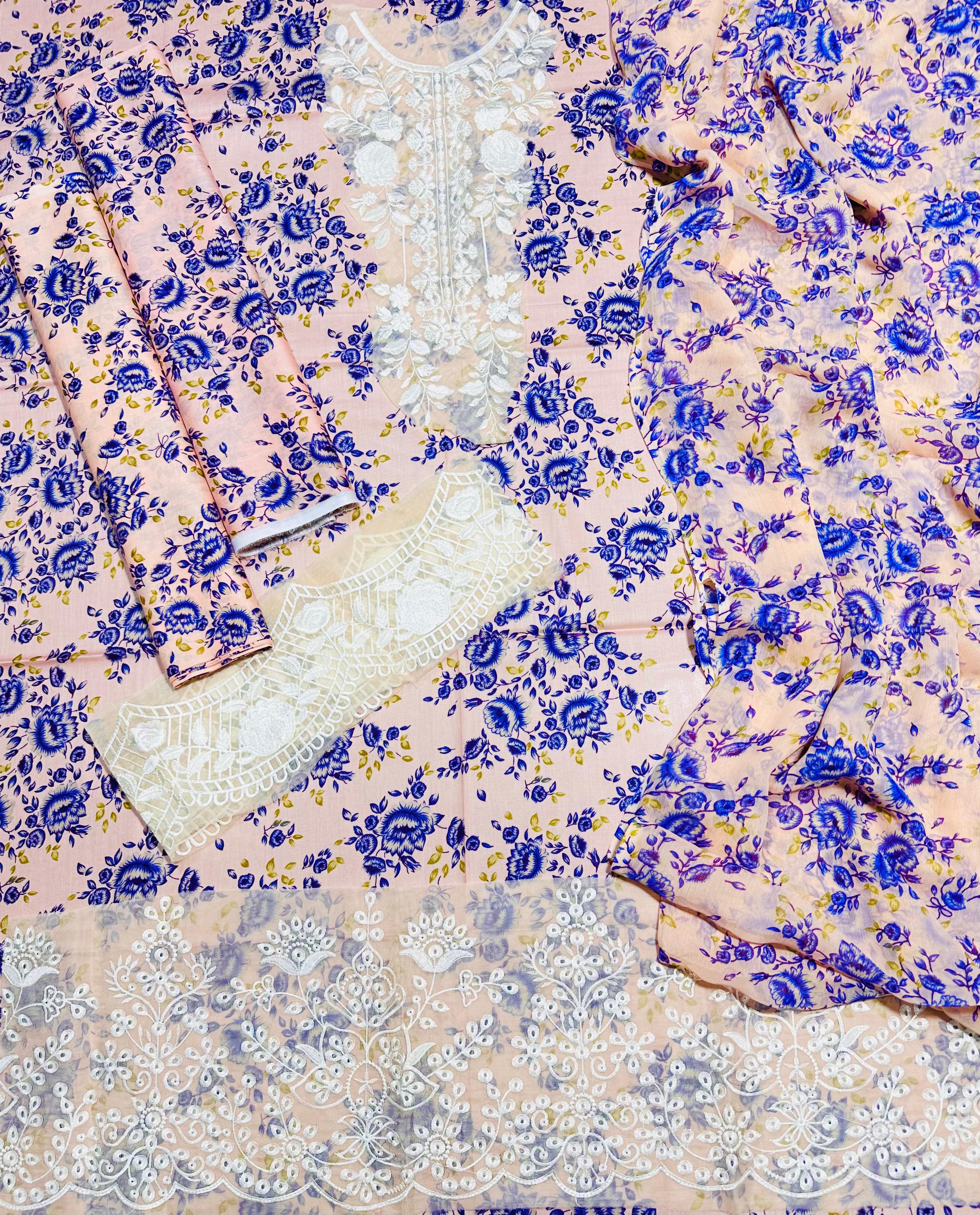 Maria B Lawn Collection 2025 Print Shirt