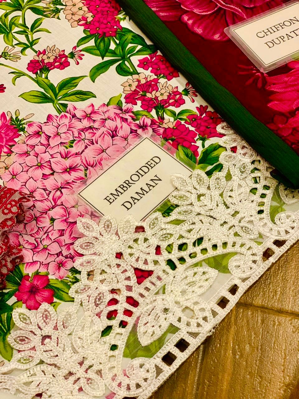 Maria B MPrint Lawn Collection 2025 Ebroidered Lawn Suit