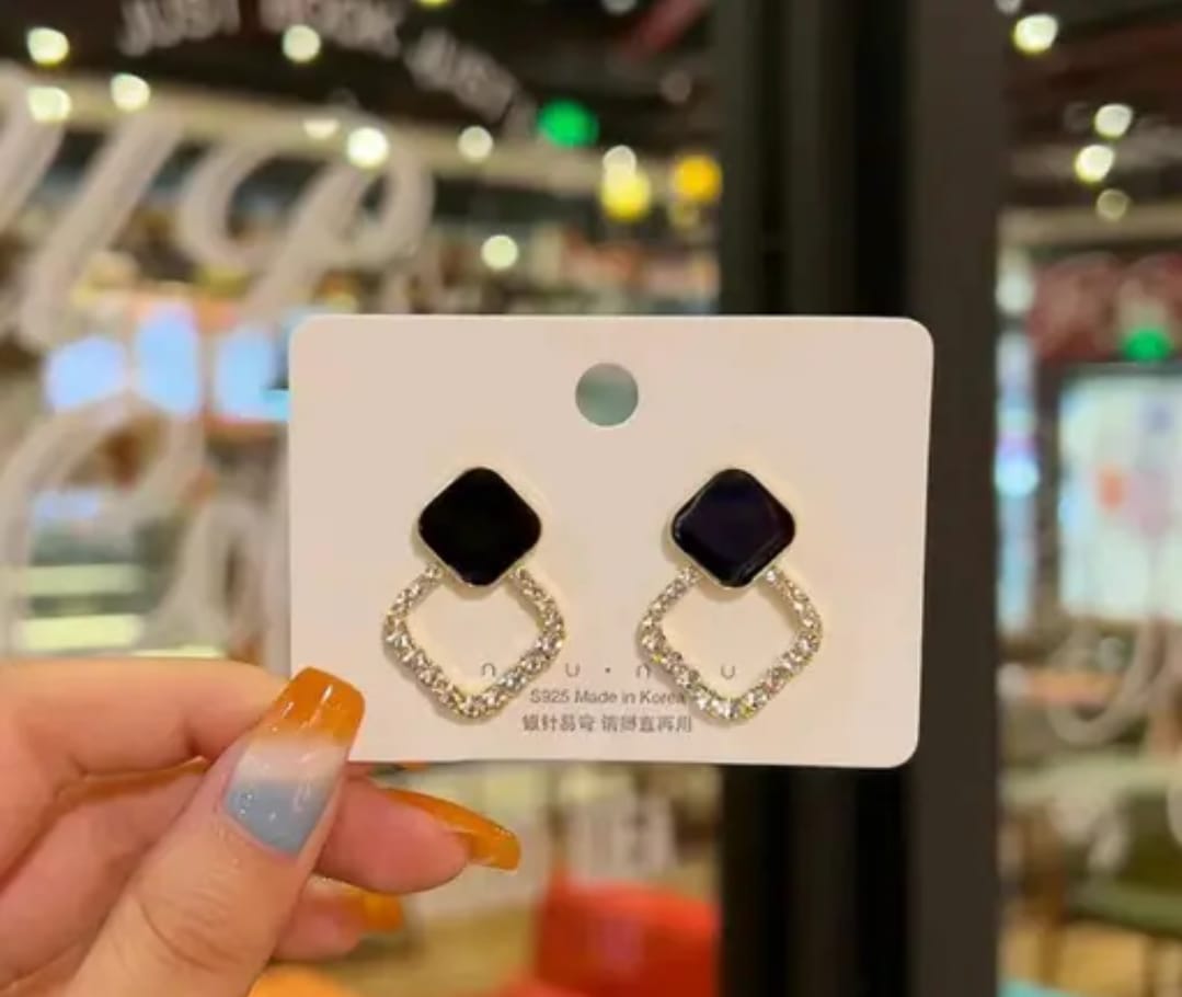 Silver & Golden Earrings