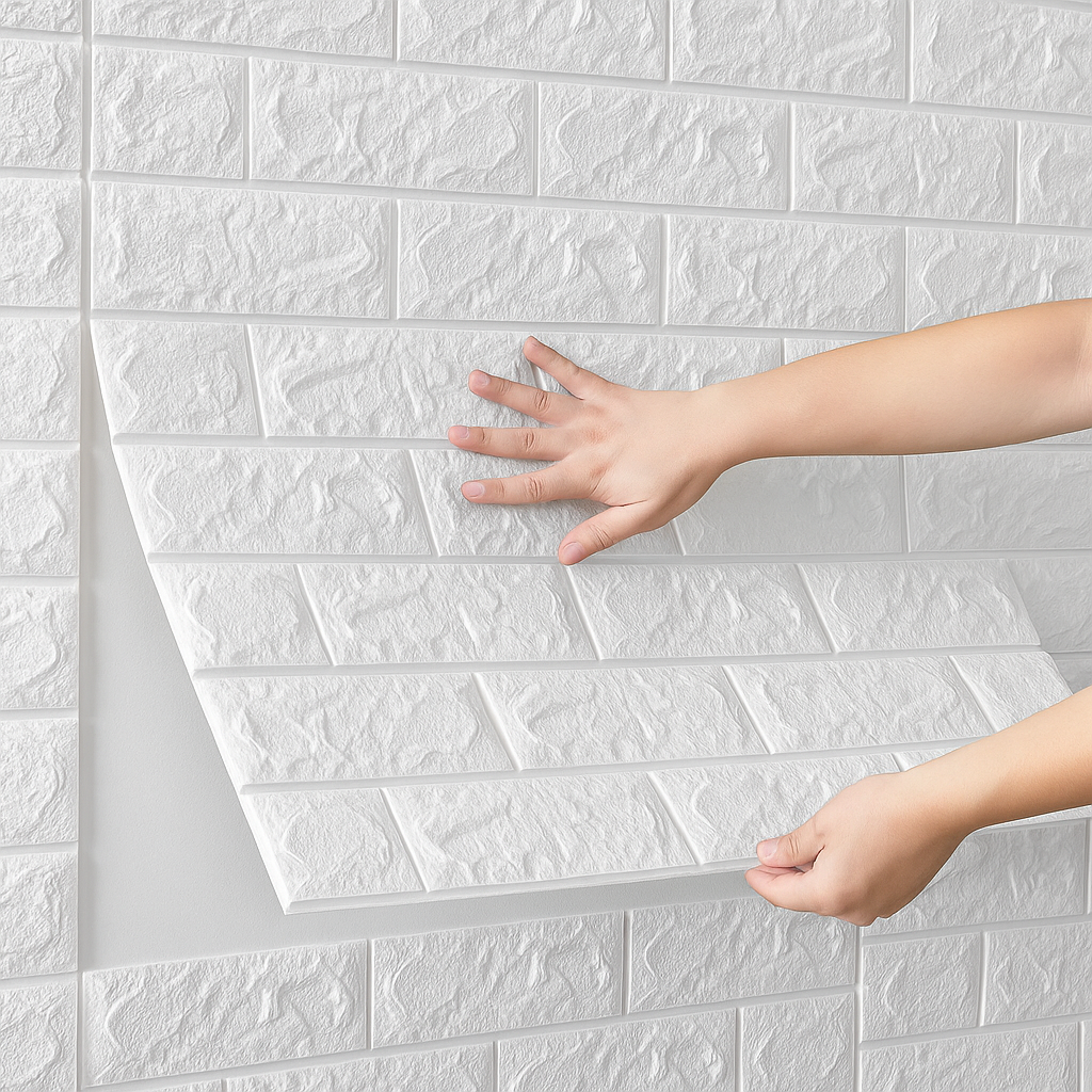 Beautiful Foamic Brick Wall Sticker
